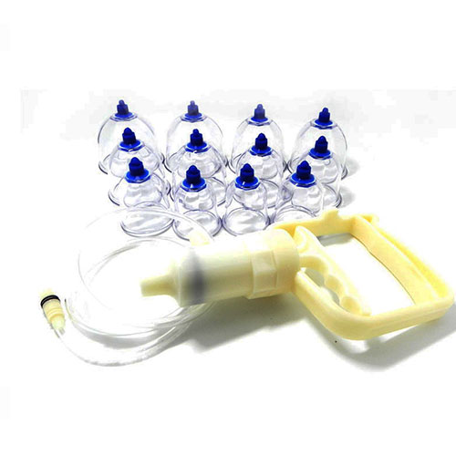 Negative pressure vacuum cupping